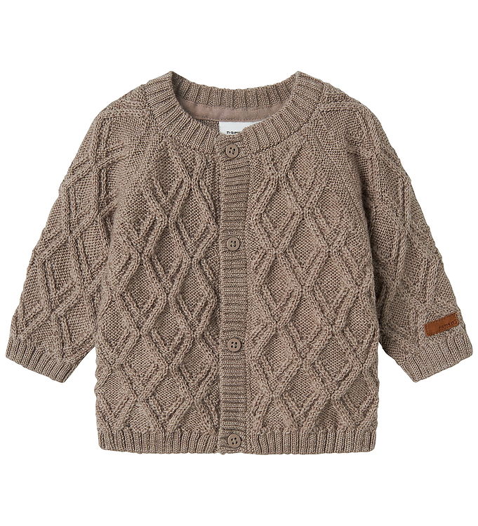 Name It Cardigan - Uld - Strik - NbnWruni - Satellite
