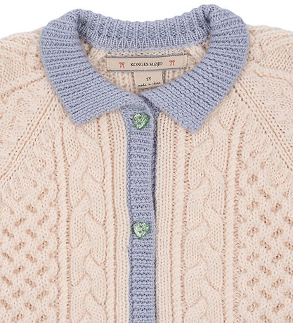 Konges Sløjd Cardigan - Emma - Uld - Strik - Off White