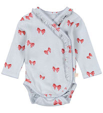 Konges Sløjd Slå-om Body l/æ - Sui - Rosia Blue Bow Konges Sløjd Slå-om Body l/æ - Sui - Rosia Blue Bow