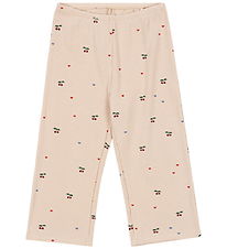 Konges Sløjd Bukser - Rib - Ella - Cherry Coeur Blush Konges Sløjd Bukser - Rib - Ella - Cherry Coeur Blush