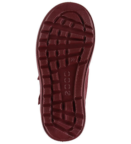 ECCO Vinterstøvler - Tex - Urban Snow - Dark Ruby/Snowflake Prin