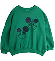 Mini Rodini Sweatshirt - Ritzratz - Grøn Mini Rodini Sweatshirt - Ritzratz - Grøn