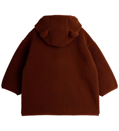 Mini Rodini Fleecejakke - Bear - Brun