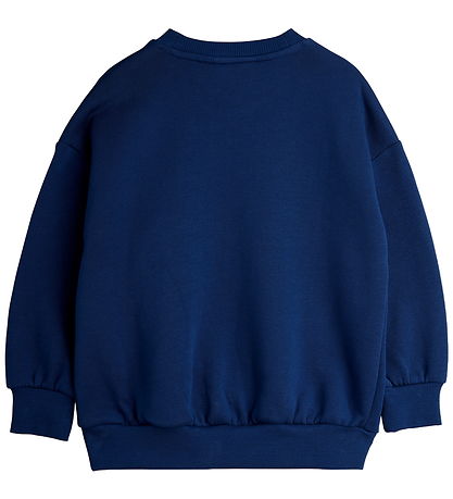 Mini Rodini Sweatshirt - Dino - Blå