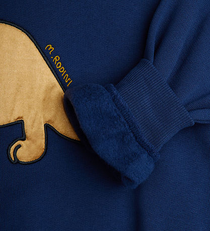 Mini Rodini Sweatshirt - Dino - Blå