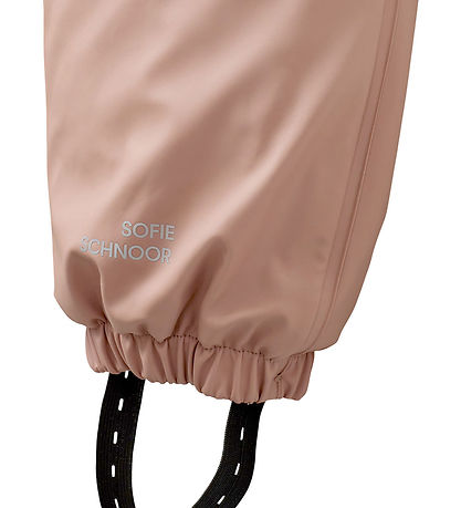 Sofie Schnoor Regnbukser m. Vattering - PU - BernardSK - Rosy Br