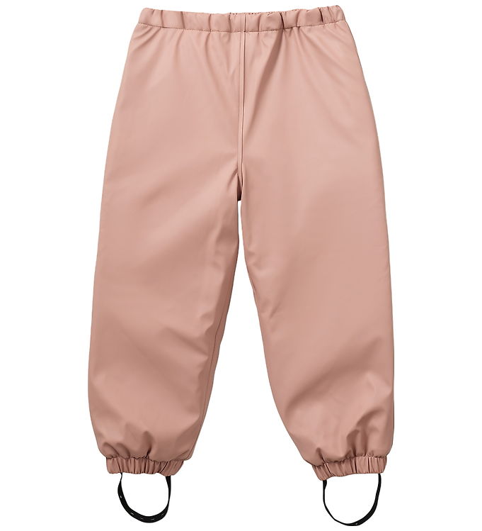 Sofie Schnoor Regnbukser m. Vattering - PU - BernardSK - Rosy Br