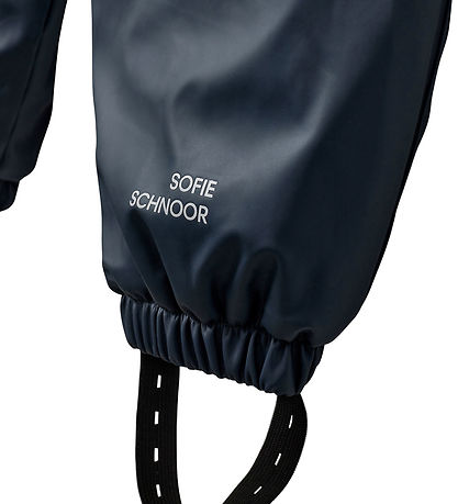 Sofie Schnoor Regnbukser m. Vattering - PU - BernardSK - Dark Bl