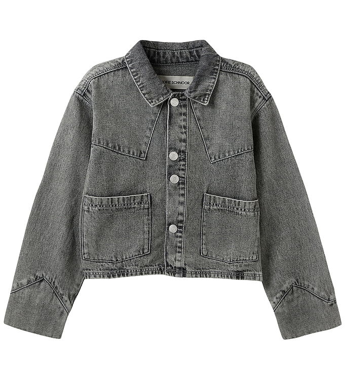 Sofie Schnoor Amayasy Denimjakke - Stone Grey