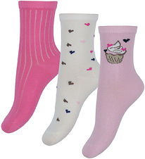 Name It Strømper - NmfNala - 3-pak - Peppercorn/Sweetdreams Name It Strømper - NmfNala - 3-pak - Peppercorn/Sweetdreams