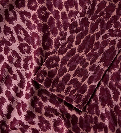 Name It Bluse - NkfNuni - Grape Shake m. Leopardprint Name It Bluse - NkfNuni - Grape Shake m. Leopardprint