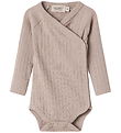 MarMar Slå-om Body l/æ - Pointelle - Belito - Soft Beige MarMar Slå-om Body l/æ - Pointelle - Belito - Soft Beige
