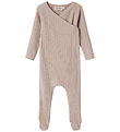 MarMar Heldragt m. Fødder - Pointelle - Rubello - Soft Beige MarMar Heldragt m. Fødder - Pointelle - Rubello - Soft Beige