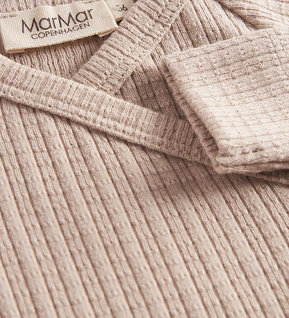 MarMar Heldragt m. Fødder - Pointelle - Rubello - Soft Beige