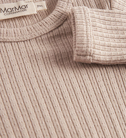 MarMar Body l/æ - Pointelle - Benedicte - Soft Beige
