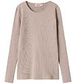 MarMar Bluse - Pointelle - Tamra - Soft Beige MarMar Bluse - Pointelle - Tamra - Soft Beige