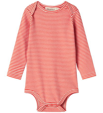 MarMar Body l/æ - Rib - Modal - Ben - Red Stripe