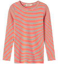 MarMar Bluse - Rib - Modal - Tani - Red Stripe MarMar Bluse - Rib - Modal - Tani - Red Stripe