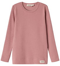 MarMar Bluse - Rib - Modal - Rose Parfait MarMar Bluse - Rib - Modal - Rose Parfait