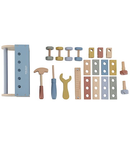 Little Dutch Værktøjskasse m. Værktøj - Træ