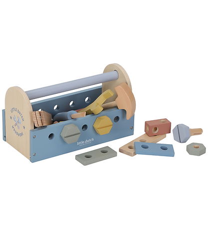 Little Dutch Værktøjskasse m. Værktøj - Træ