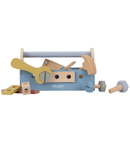 Little Dutch Værktøjskasse m. Værktøj - Træ