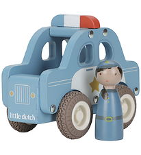Little Dutch Politibil m. Træfigur Little Dutch Politibil m. Træfigur
