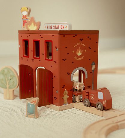 Little Dutch Brandstation - Træ