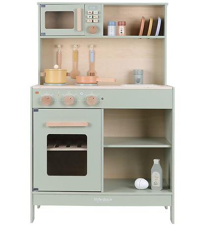 Little Dutch Legekøkken - Træ - Mint