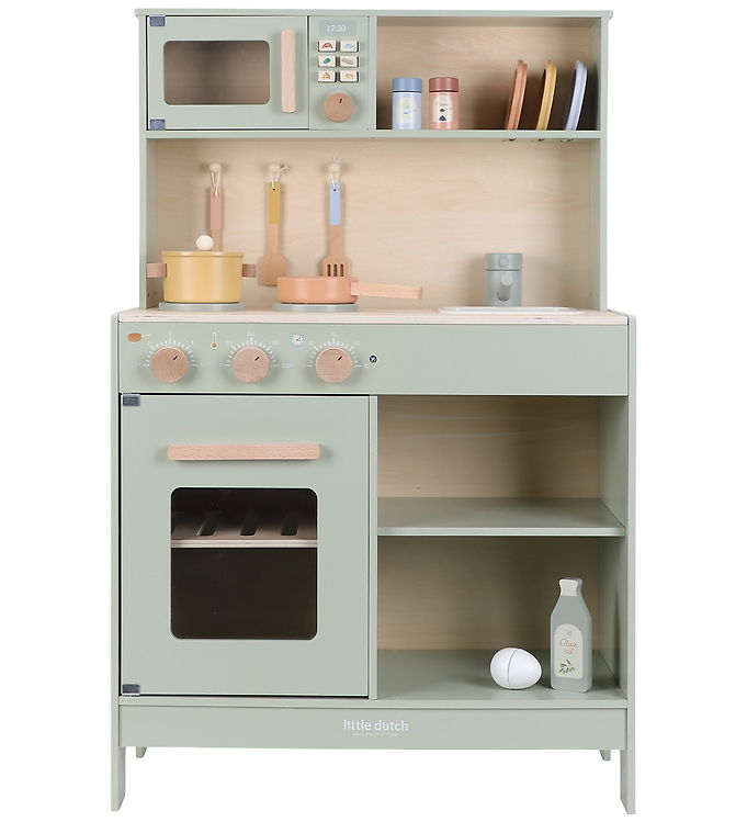 Little Dutch Legekøkken - Træ - Mint