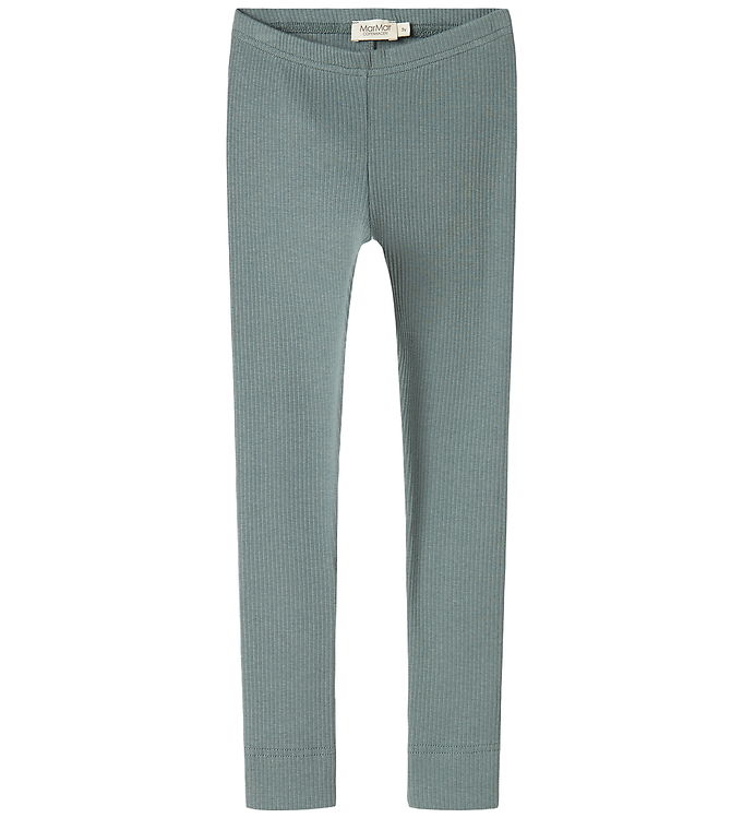 MarMar Leggings - Rib - Dusty Green