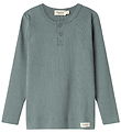 MarMar Bluse - Modal - Rib - Dusty Green MarMar Bluse - Modal - Rib - Dusty Green