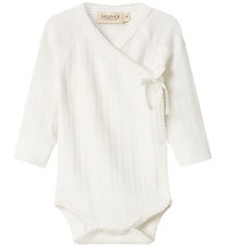 MarMar Slå-om Body l/æ - Rib - Belita - Gentle White MarMar Slå-om Body l/æ - Rib - Belita - Gentle White