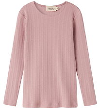 MarMar Bluse - Modal - Rib - Tamra - Soft Berry MarMar Bluse - Modal - Rib - Tamra - Soft Berry
