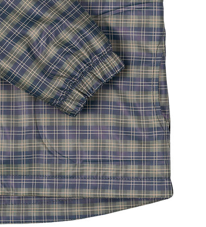 Konges Sløjd Regntøj m. Seler/Fleece - Palme - Laurel Blue Check