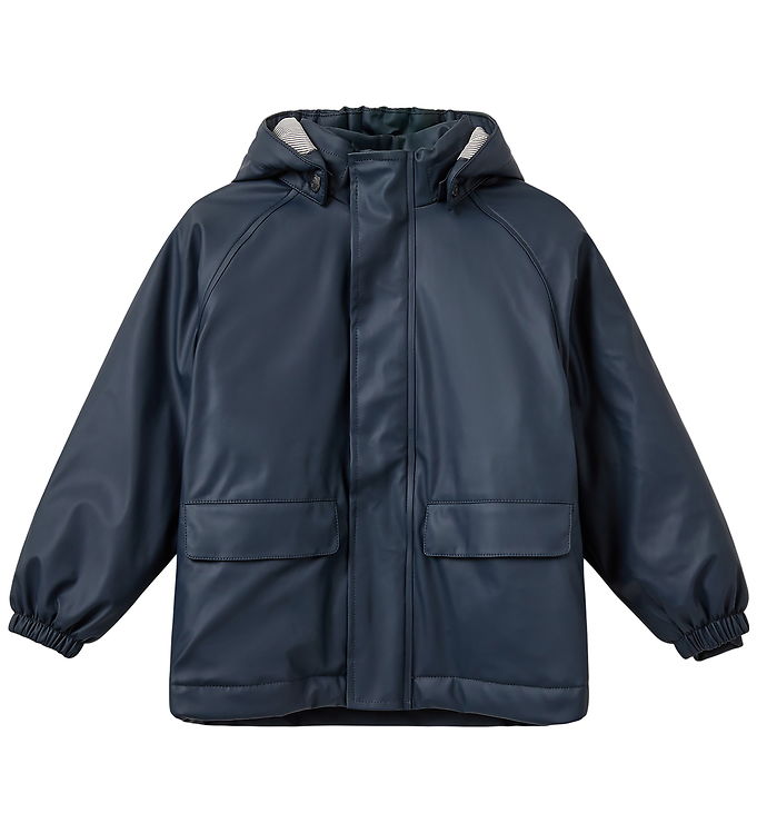 Sofie Schnoor Regnjakke m. Vattering - PU - BillieSK - Dark Blue
