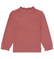 Hust and Claire Bluse - Rib - Amma - Dry Rose Hust and Claire Bluse - Rib - Amma - Dry Rose