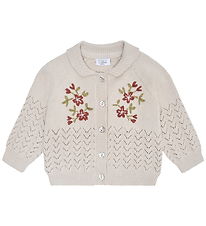 Hust and Claire Cardigan - Strik - Cilja Embroidery - French Oak Hust and Claire Cardigan - Strik - Cilja Embroidery - French Oak