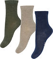 Hust and Claire Strømper - 3-pak - Foty - More navy Hust and Claire Strømper - 3-pak - Foty - More navy