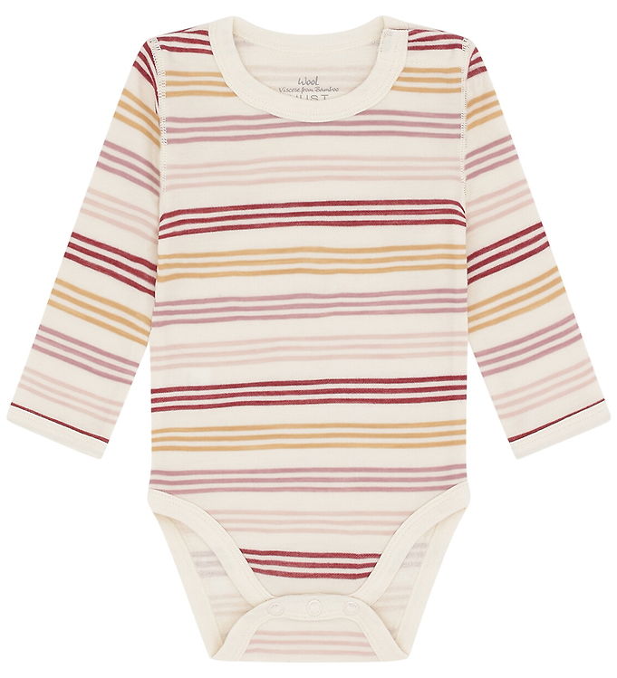 Hust and Claire Body l/æ - Uld/Bambus Viskose - Baloo - Off Whit