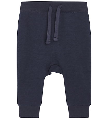 Hust and Claire Bukser - Uld/Bambus Viskose - Gaby - More Navy
