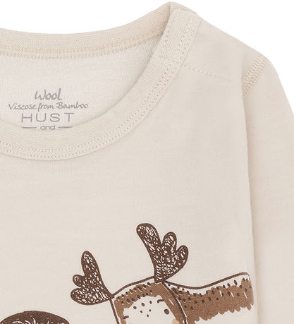 Hust and Claire Body l/æ - Uld/Bambus Viskose - Baloo - French O