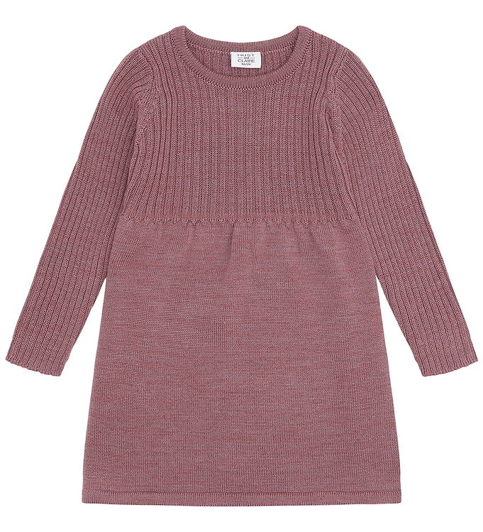 Hust and Claire Kjole - Uld - Strik - Duri - Pale Mauve