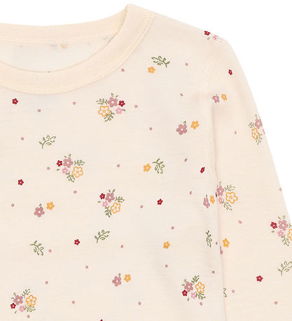 Hust and Claire Bluse - Uld - HCAwo Flora - Off White