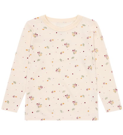Hust and Claire Bluse - Uld - HCAwo Flora - Off White