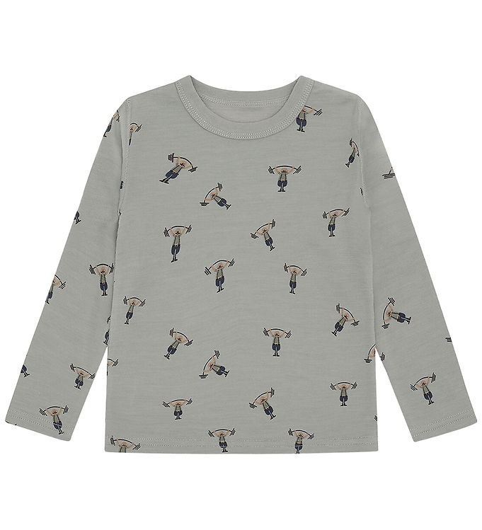 Hust and Claire Bluse - Uld/Bambus Viskose - HCAbba Strong Man -