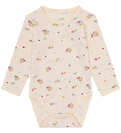 Hust and Claire Body l/æ - Uld - HCBo Flora - Off White