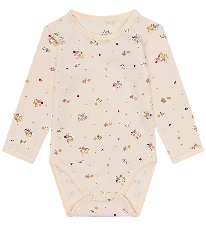 Hust and Claire Body l/æ - Uld - HCBo Flora - Off White