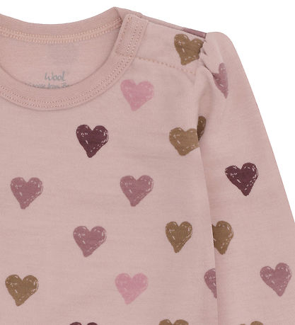 Hust and Claire Body l/æ - Uld/Bambus Viskose - HCBaloo Heart Pu