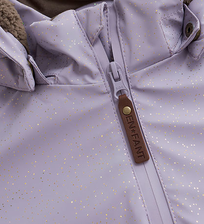 En Fant Flyverdragt - PU - Lavender Aura m. Glimmer